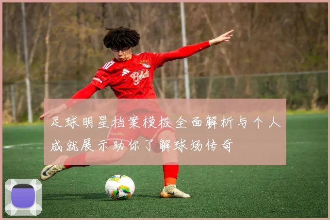 足球明星档案模板全面解析与个人成就展示助你了解球场传奇