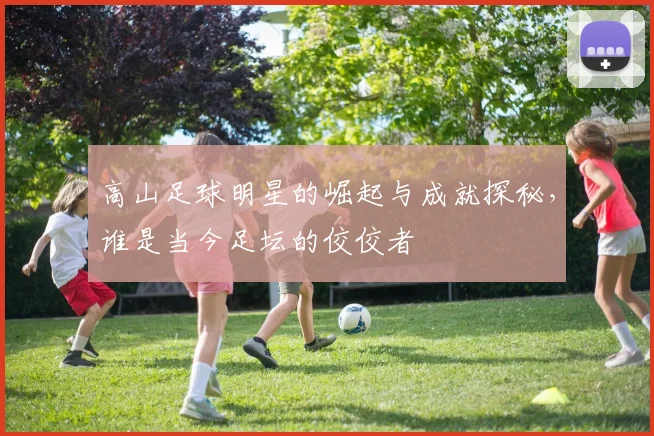高山足球明星的崛起与成就探秘，谁是当今足坛的佼佼者